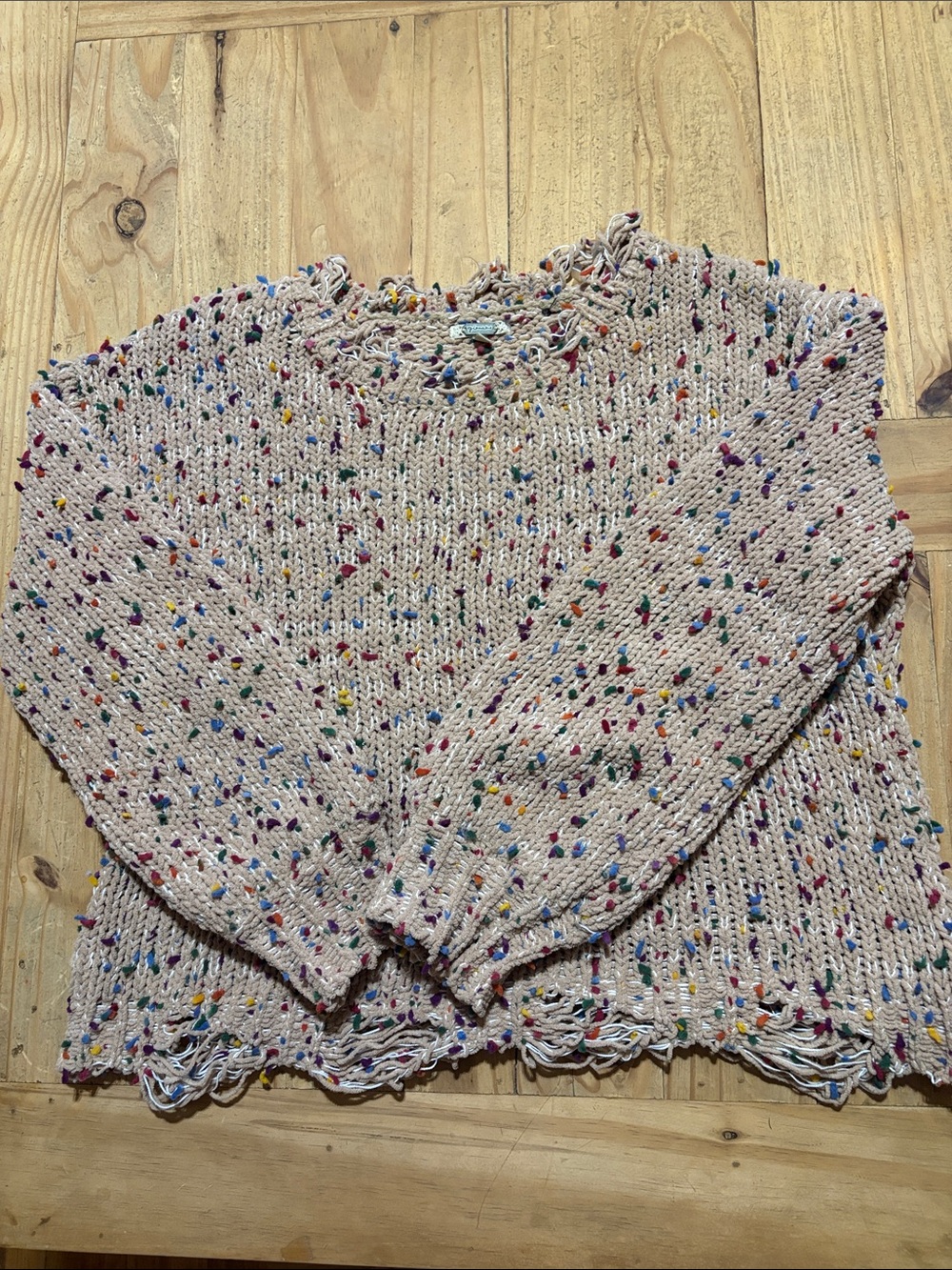 Gimmiks Confetti Crewneck Sweater
